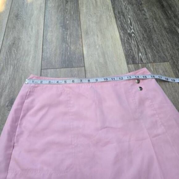 Izod pink x-tra dry golf skort active pickleball women's skirt with shorts sz 8 - Picture 3 of 13